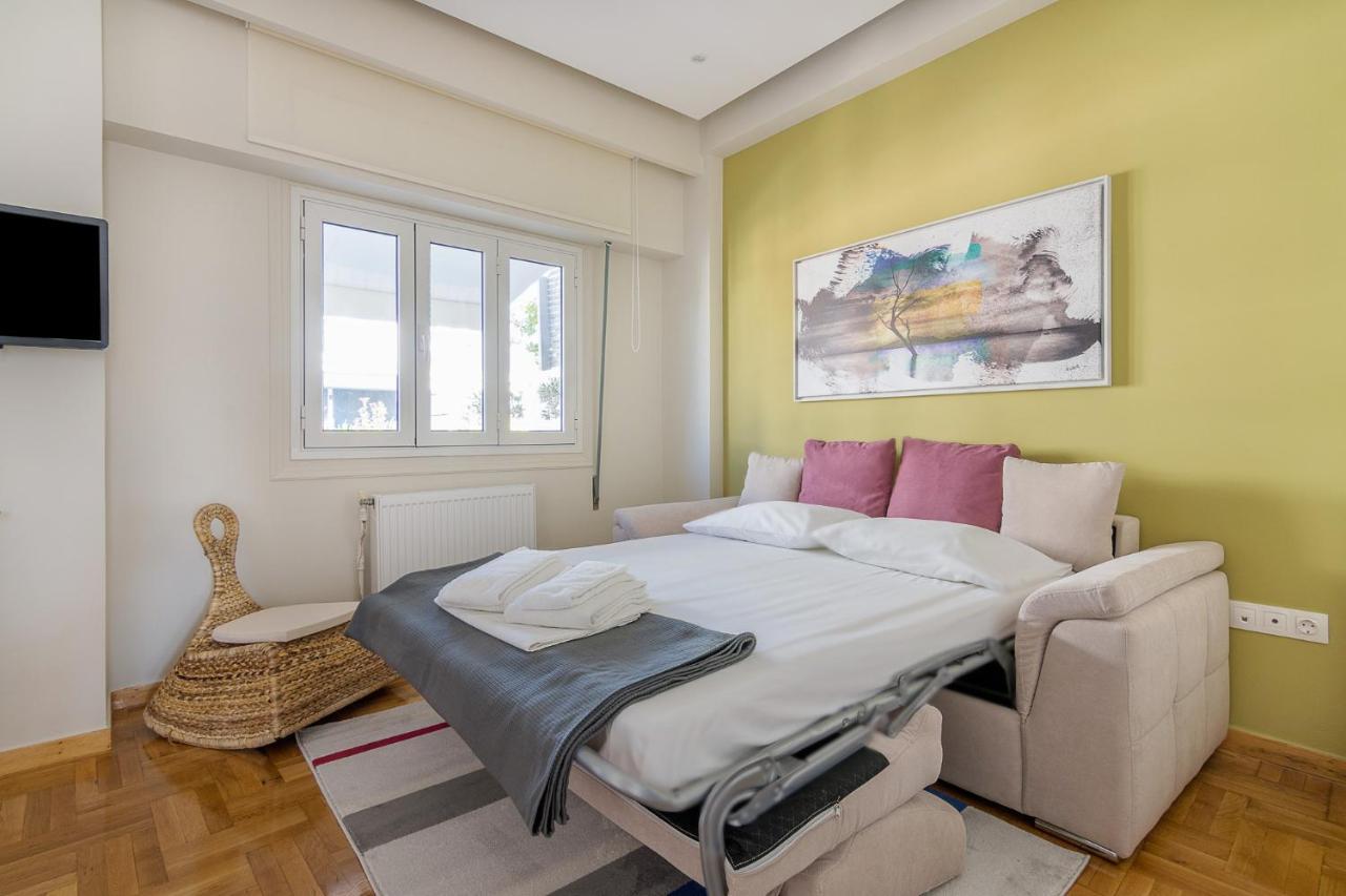 Chic Penthouse For 4 Ppl In Kolonaki Apartment Athens Luaran gambar