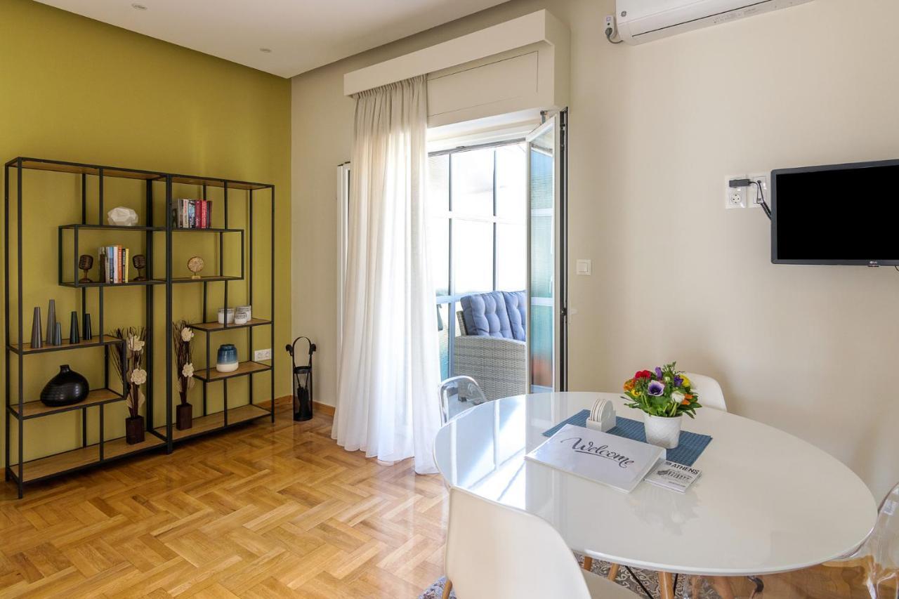 Chic Penthouse For 4 Ppl In Kolonaki Apartment Athens Luaran gambar