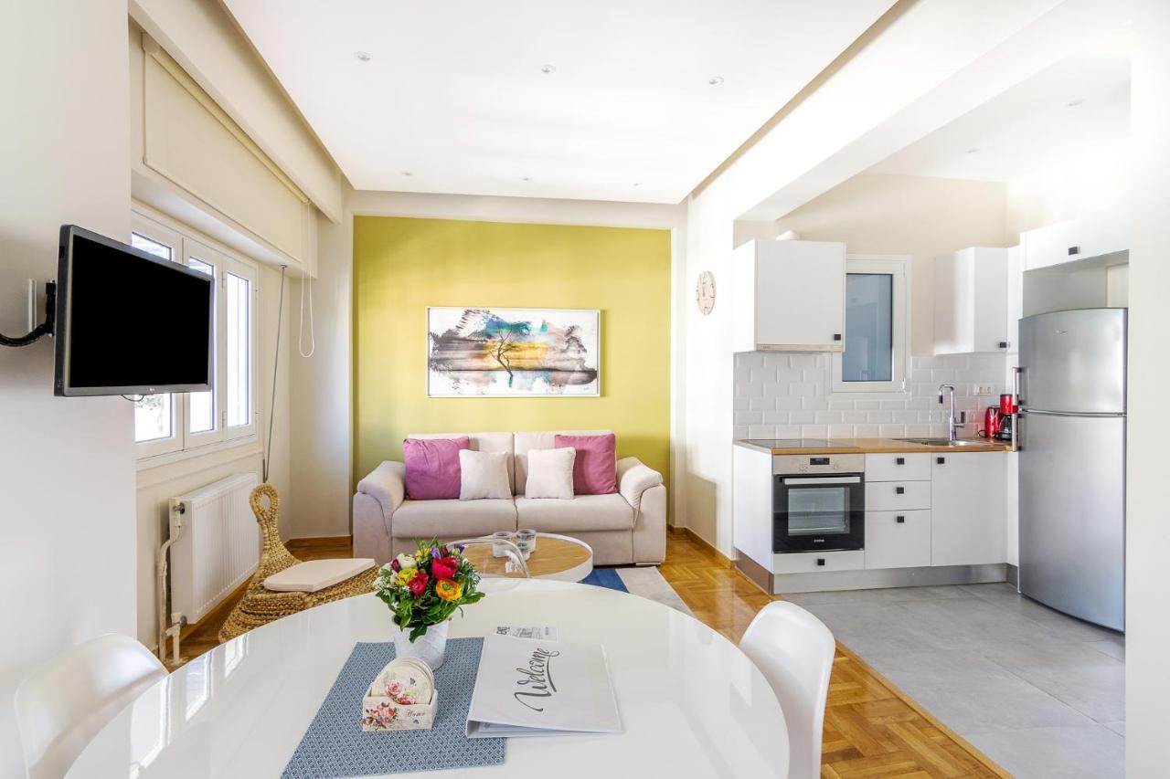 Chic Penthouse For 4 Ppl In Kolonaki Apartment Athens Luaran gambar