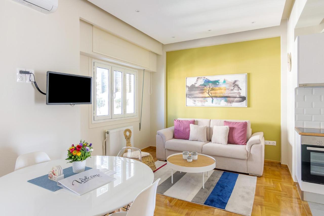 Chic Penthouse For 4 Ppl In Kolonaki Apartment Athens Luaran gambar